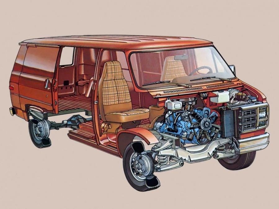  Chevrolet Chevy Van G10 1978 года  (фото 2 из 4)